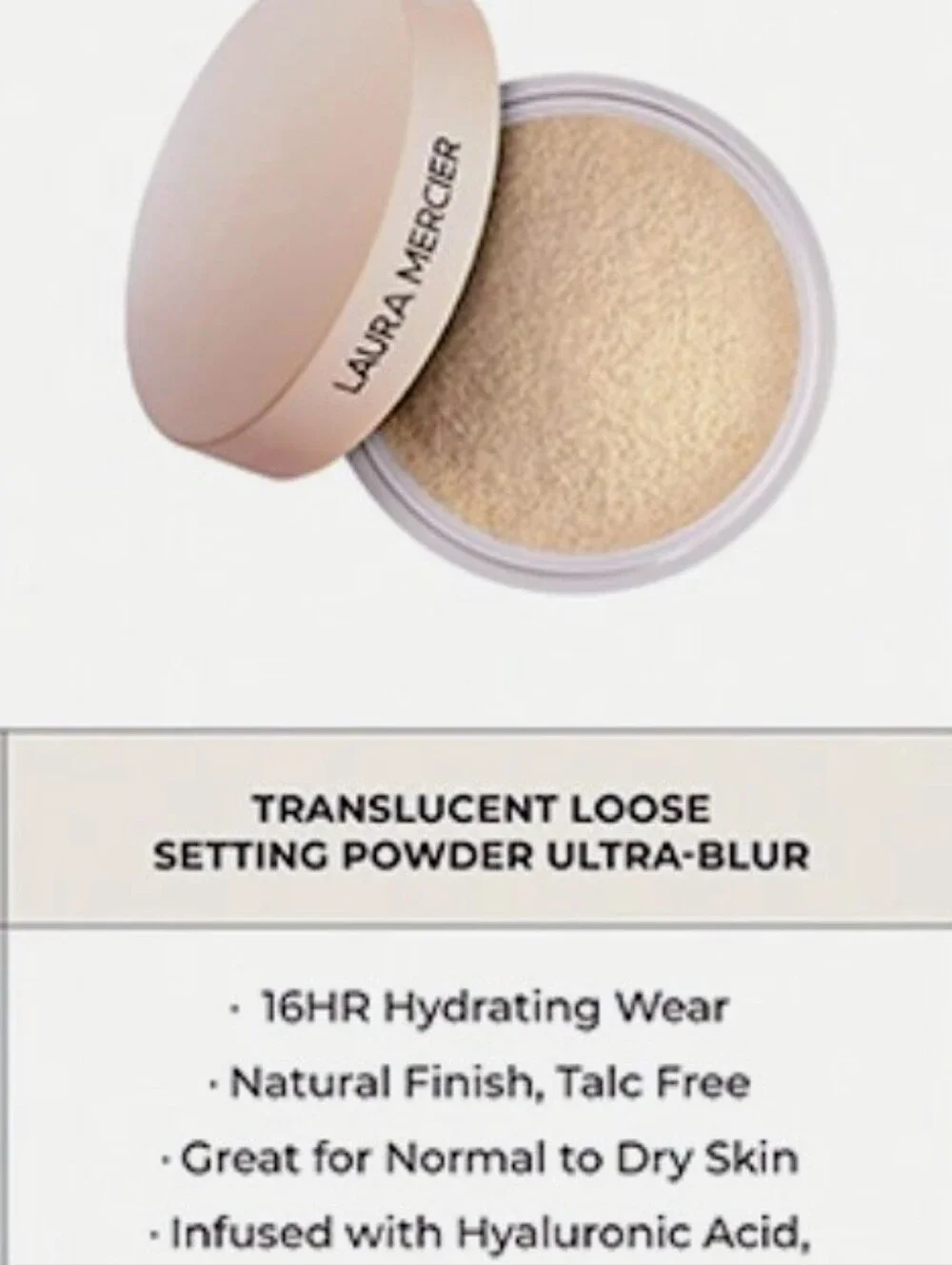 LAURA MERCIER TRANSLUCENT ULTRA-BLUR SETTING LOOSE POWDER